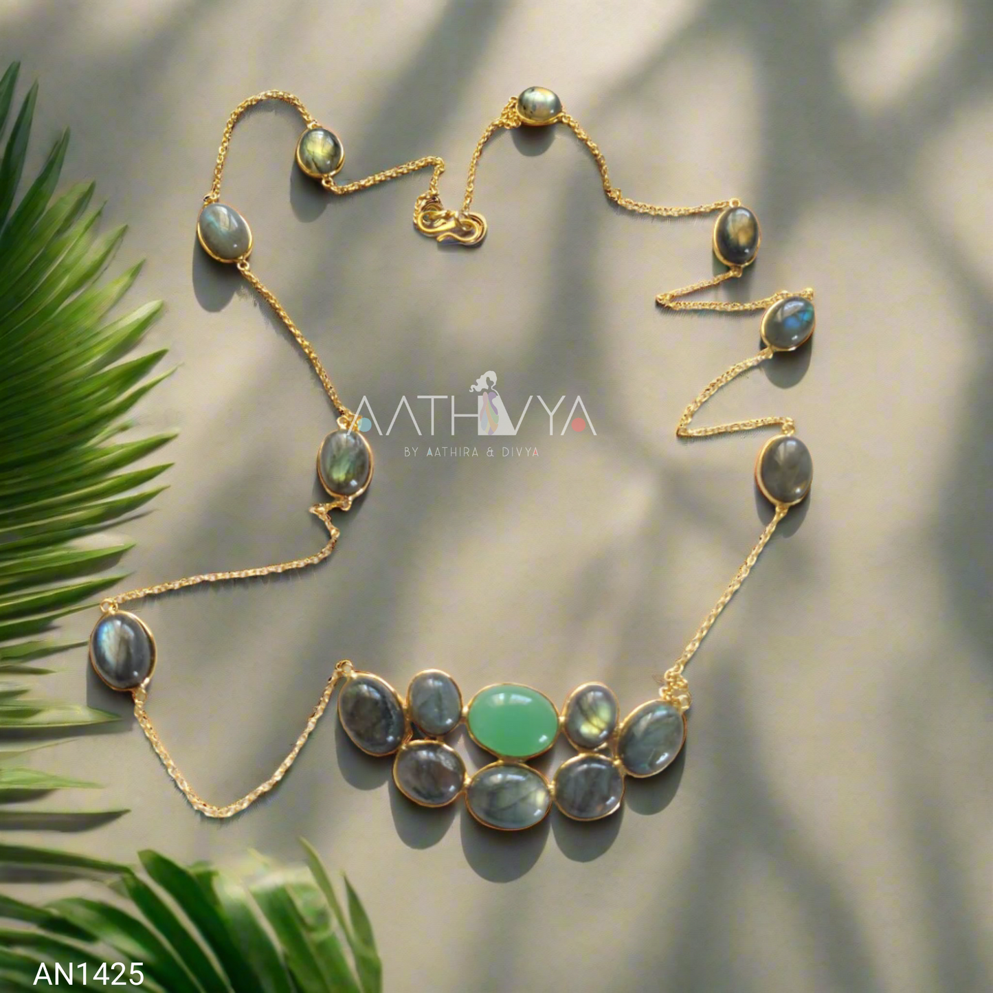 STATEMENT LABRADORITE CHAINS - AN1425