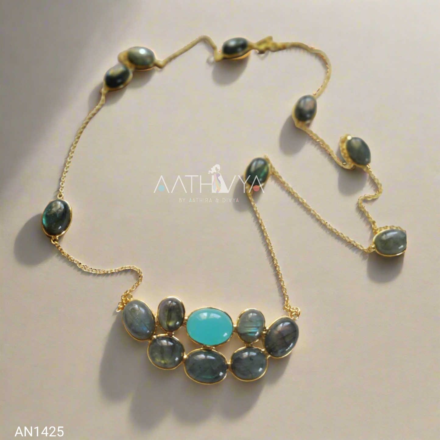 STATEMENT LABRADORITE CHAINS - AN1425