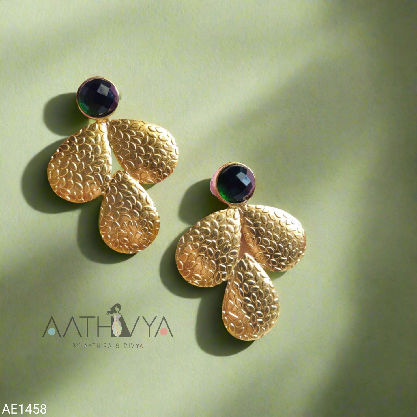 RAIN DROP DANGLERS - AE1458