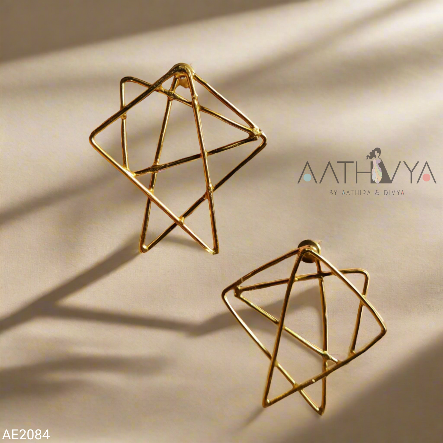 ABSTRACT GEOMETRIC EARRINGS - AE2084