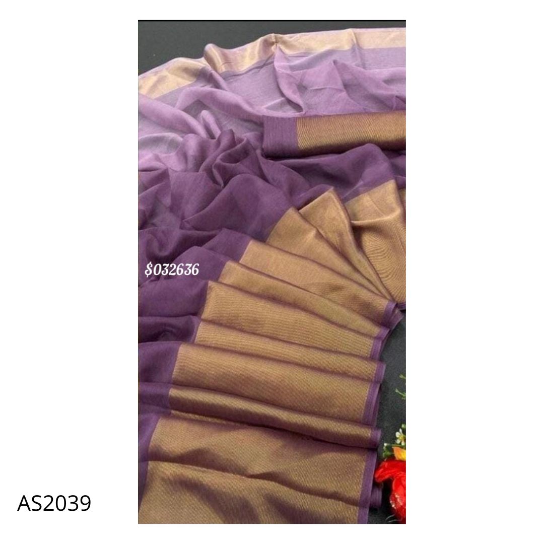 SHADED CHIFFON SAREES - AS2039