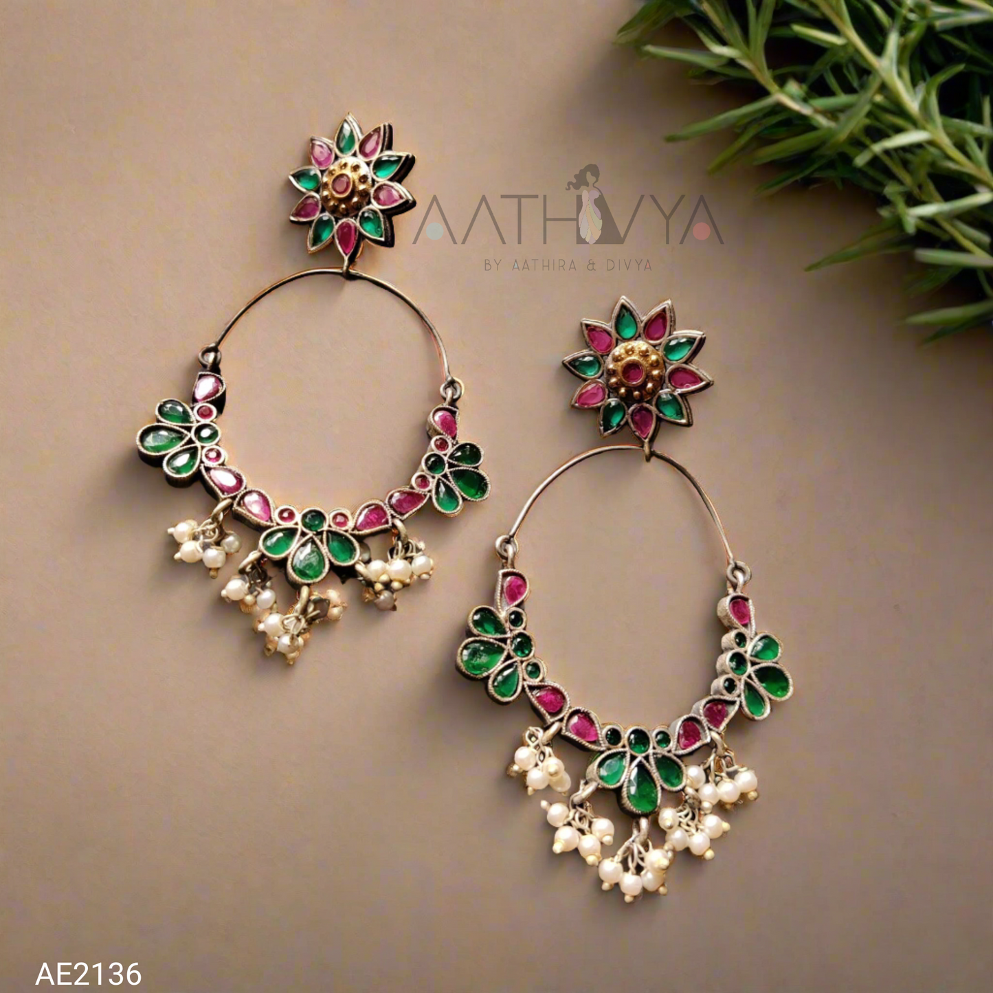 DUAL TONE CHANDBALI - AE2136