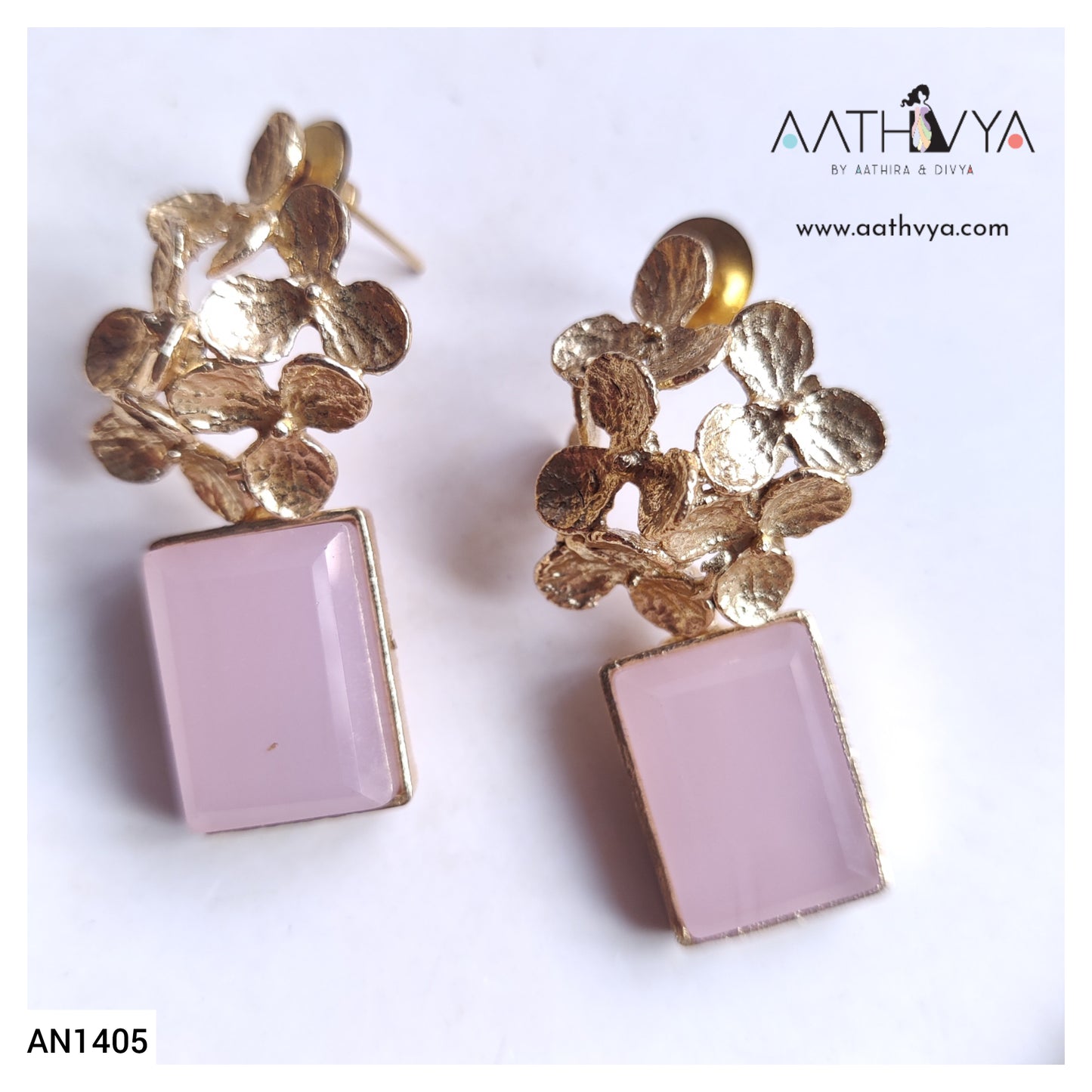 FLORAL STONE SET - AN1405