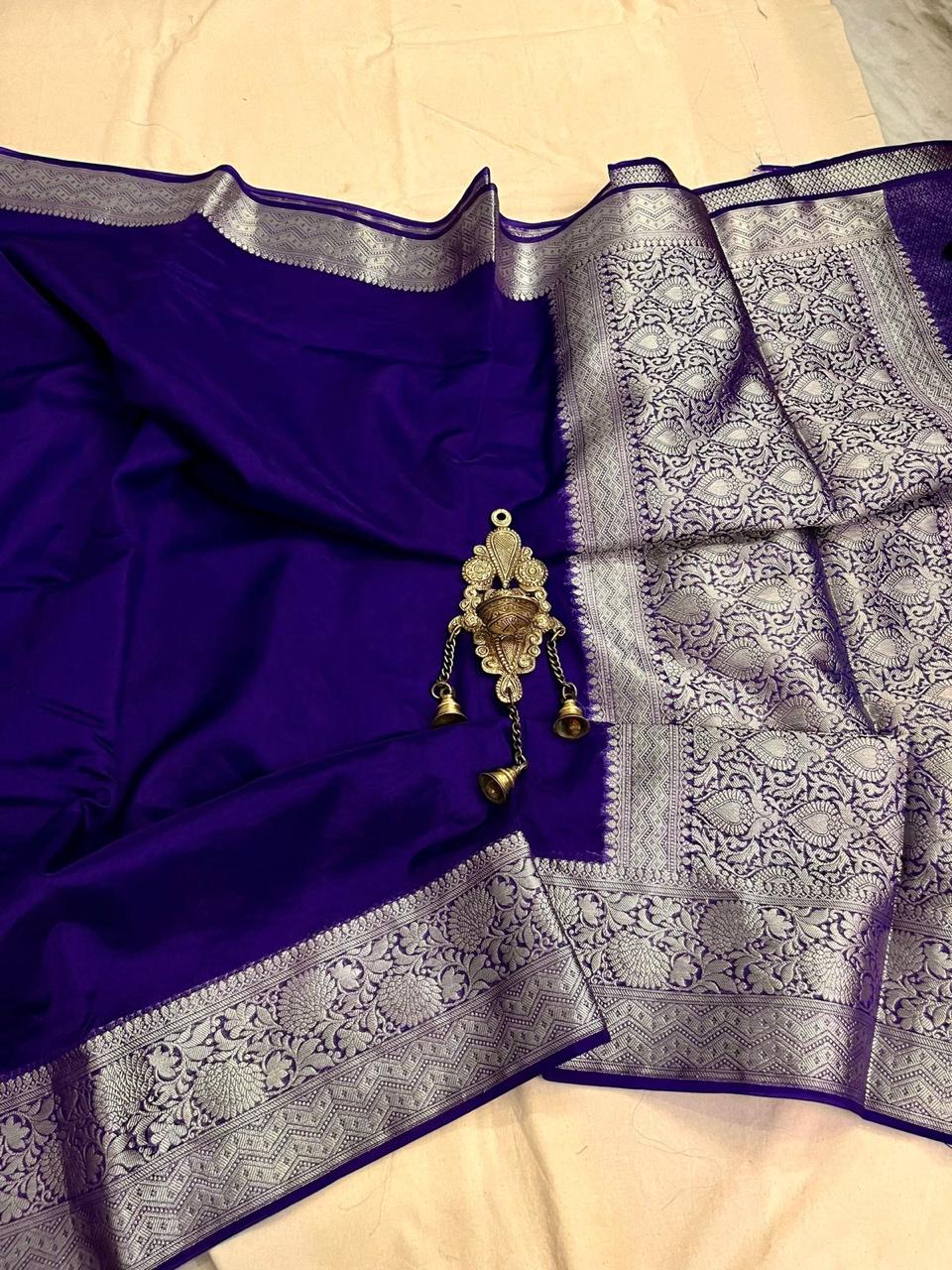SEMI ORGANZA SILK SAREE - AS1884