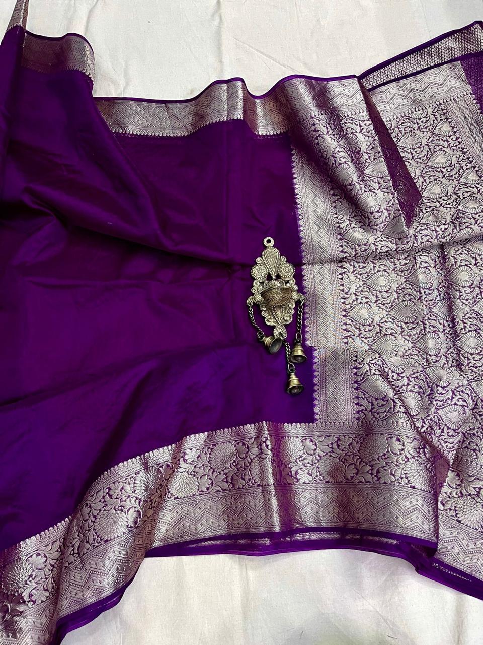 SEMI ORGANZA SILK SAREE - AS1884