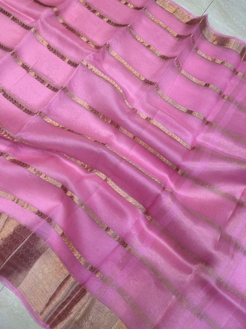 SEMI ORGANZA SAREES - AS1920