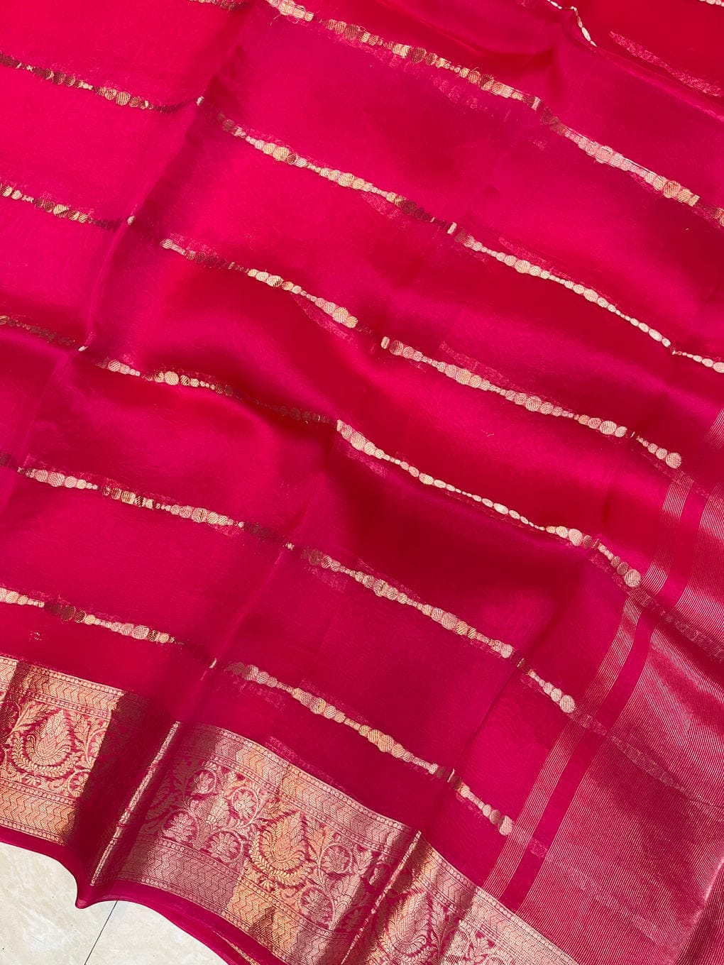 SEMI ORGANZA SAREES - AS1920