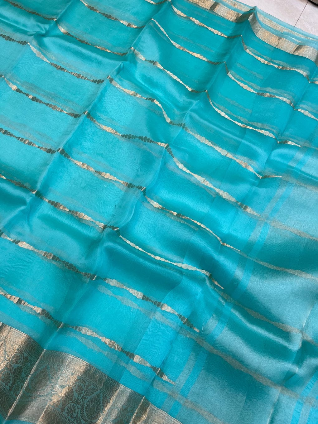 SEMI ORGANZA SAREES - AS1920