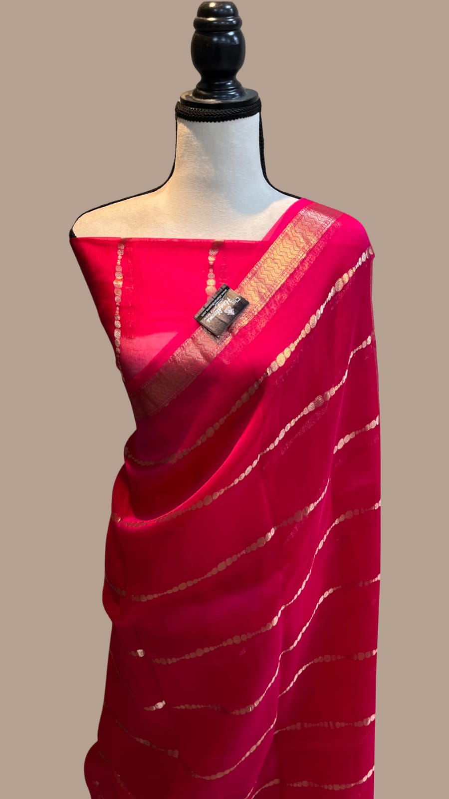 SEMI ORGANZA SAREES - AS1920