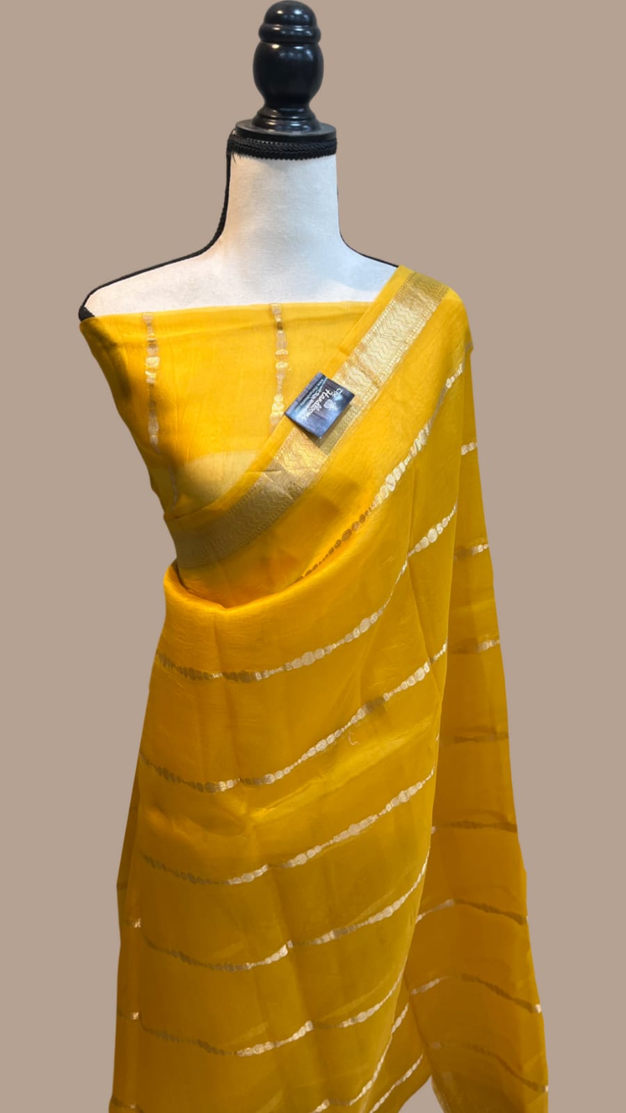SEMI ORGANZA SAREES - AS1920