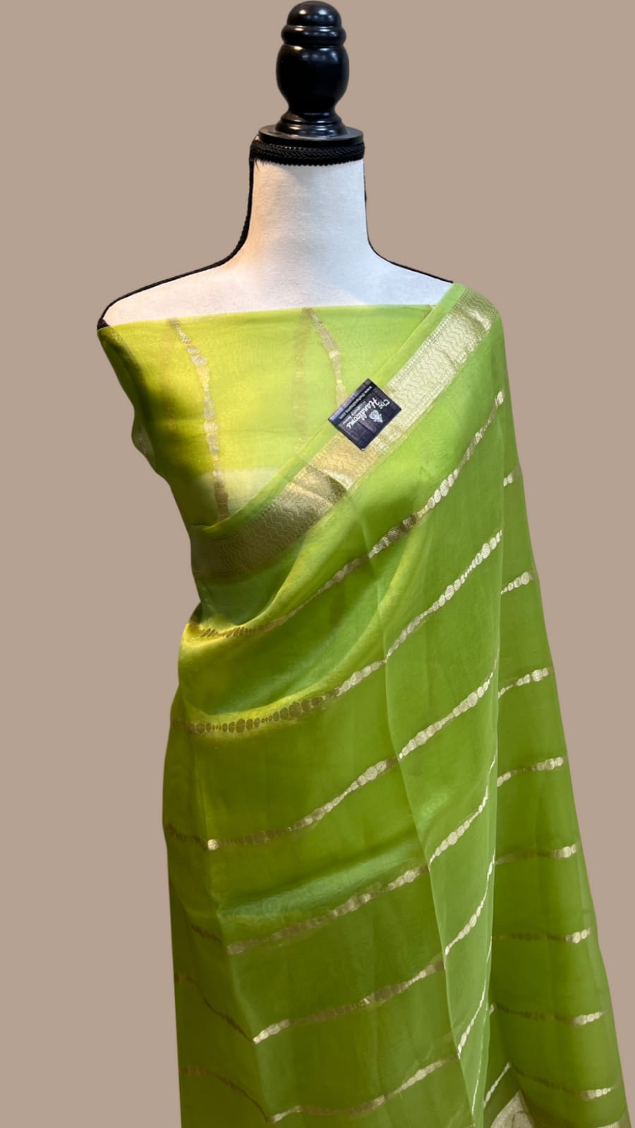 SEMI ORGANZA SAREES - AS1920