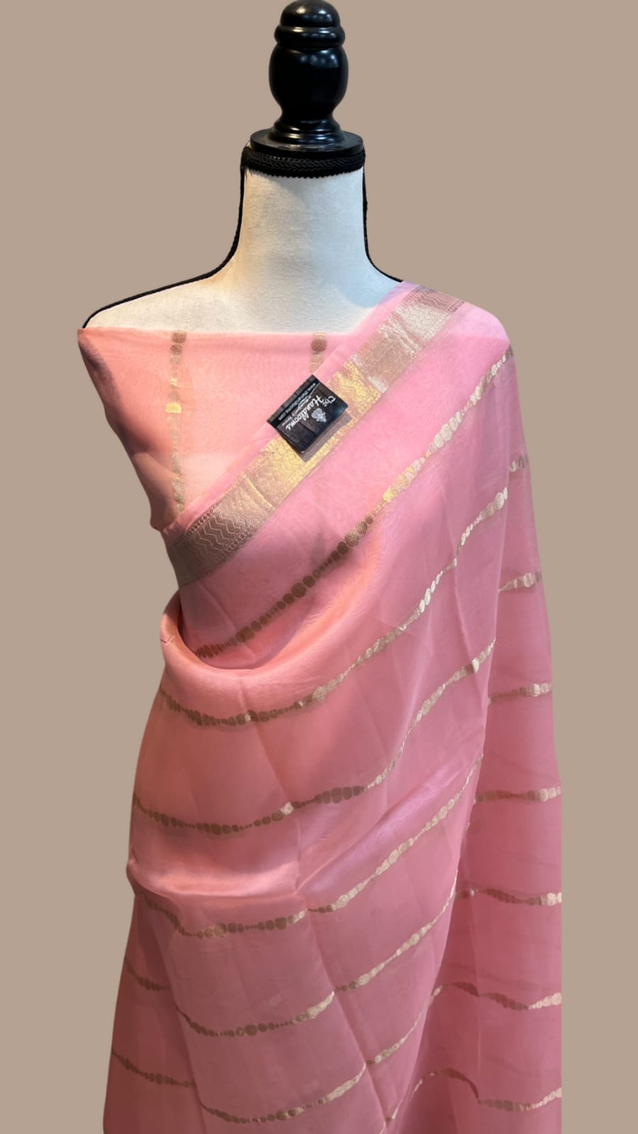 SEMI ORGANZA SAREES - AS1920
