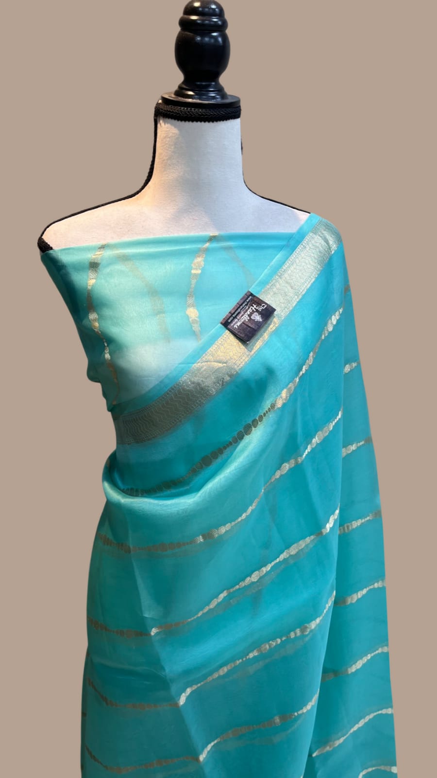 SEMI ORGANZA SAREES - AS1920