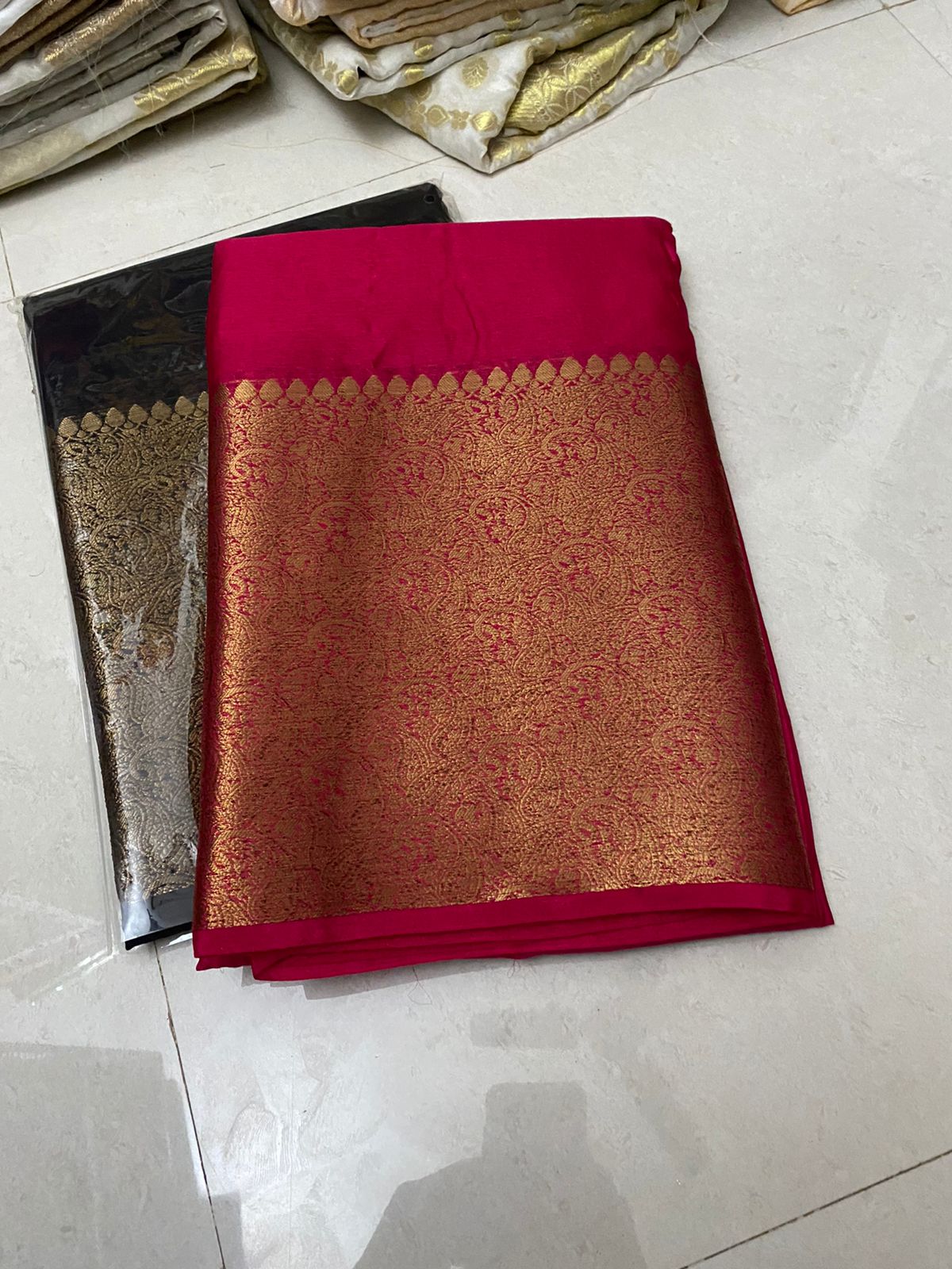 SEMI SILK SAREE - AS1126