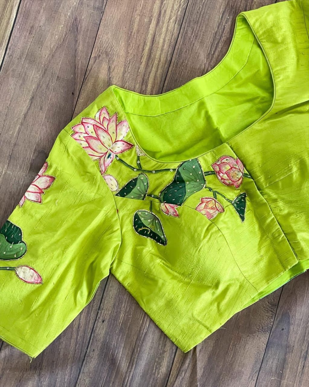 READY TO WEAR SILK BLOUSE - AK970