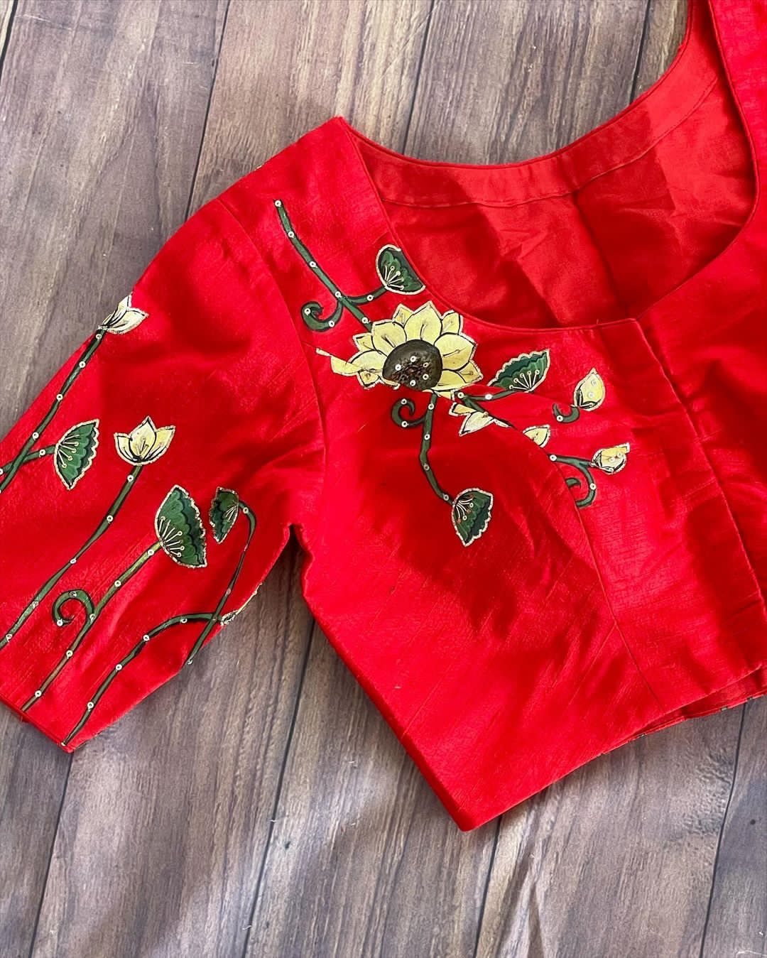 READY TO WEAR SILK BLOUSE - AK970