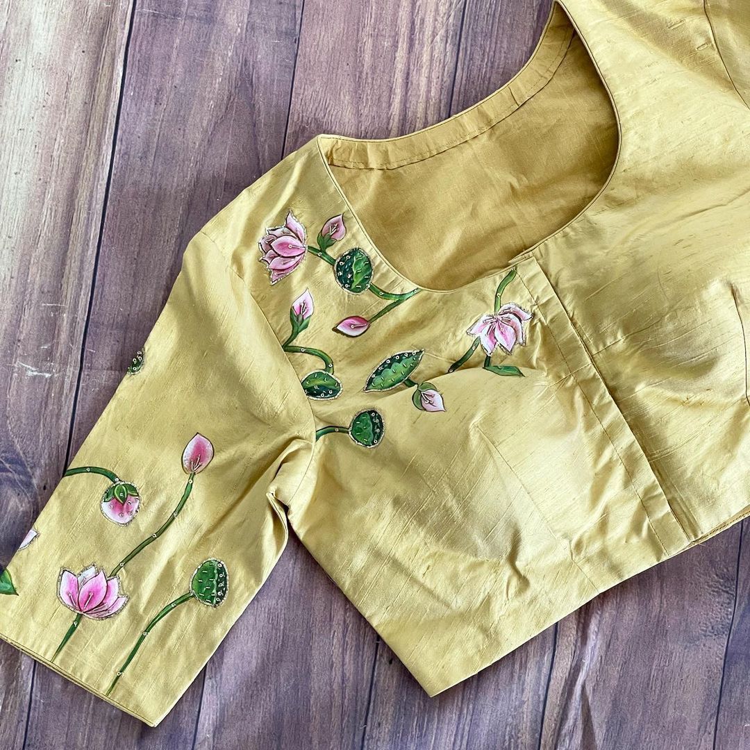 READY TO WEAR SILK BLOUSE - AK970