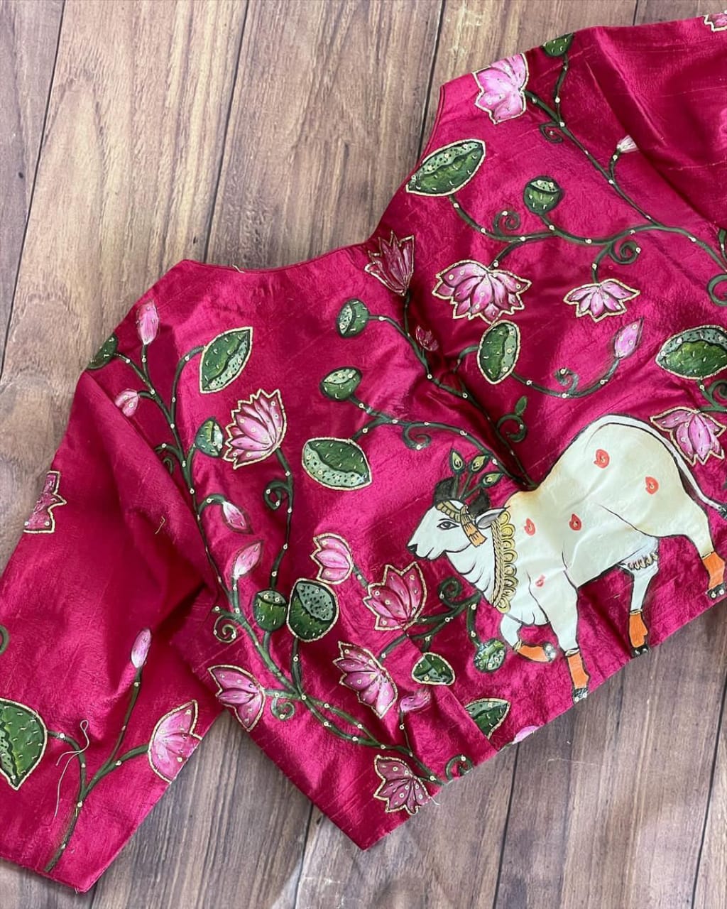 READY TO WEAR SILK BLOUSE - AK970