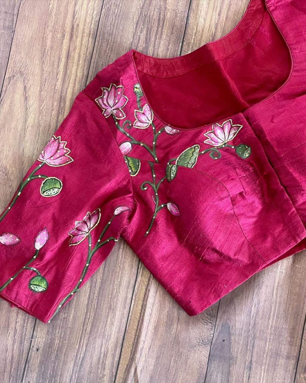 READY TO WEAR SILK BLOUSE - AK970