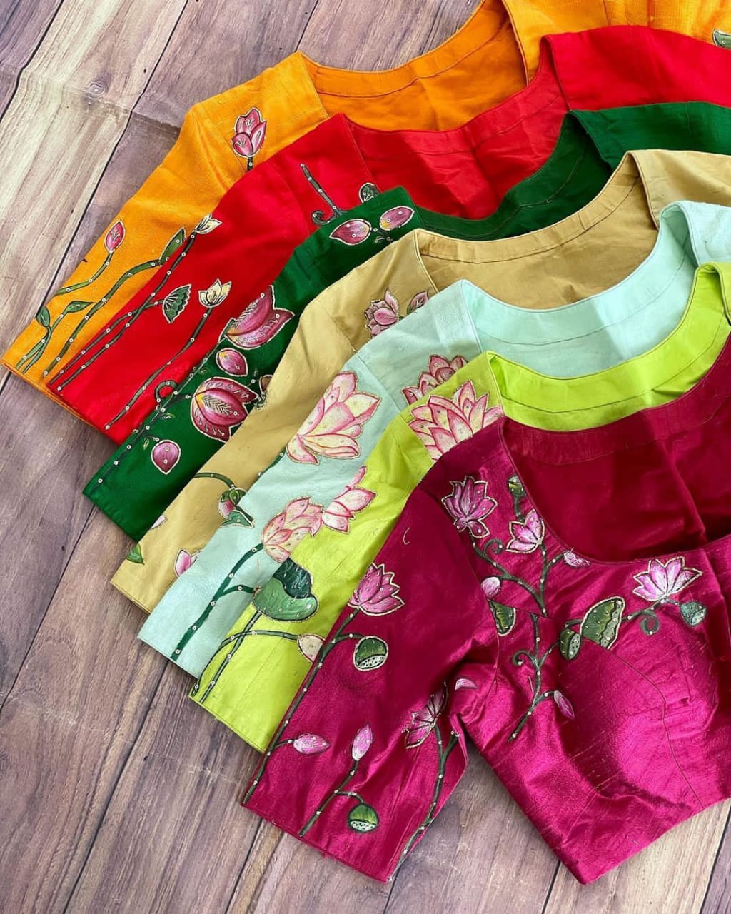 READY TO WEAR SILK BLOUSE - AK970