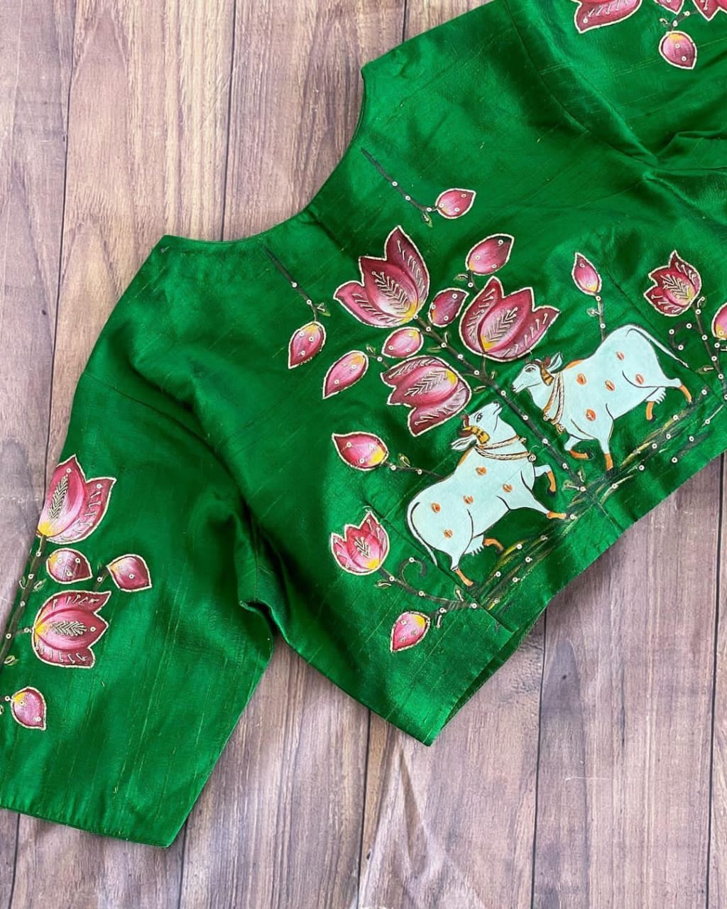 READY TO WEAR SILK BLOUSE - AK970