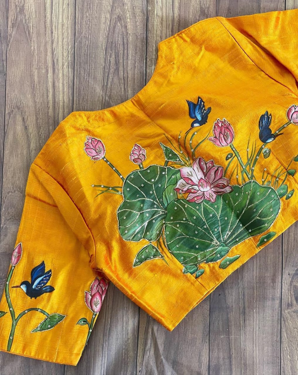 READY TO WEAR SILK BLOUSE - AK970