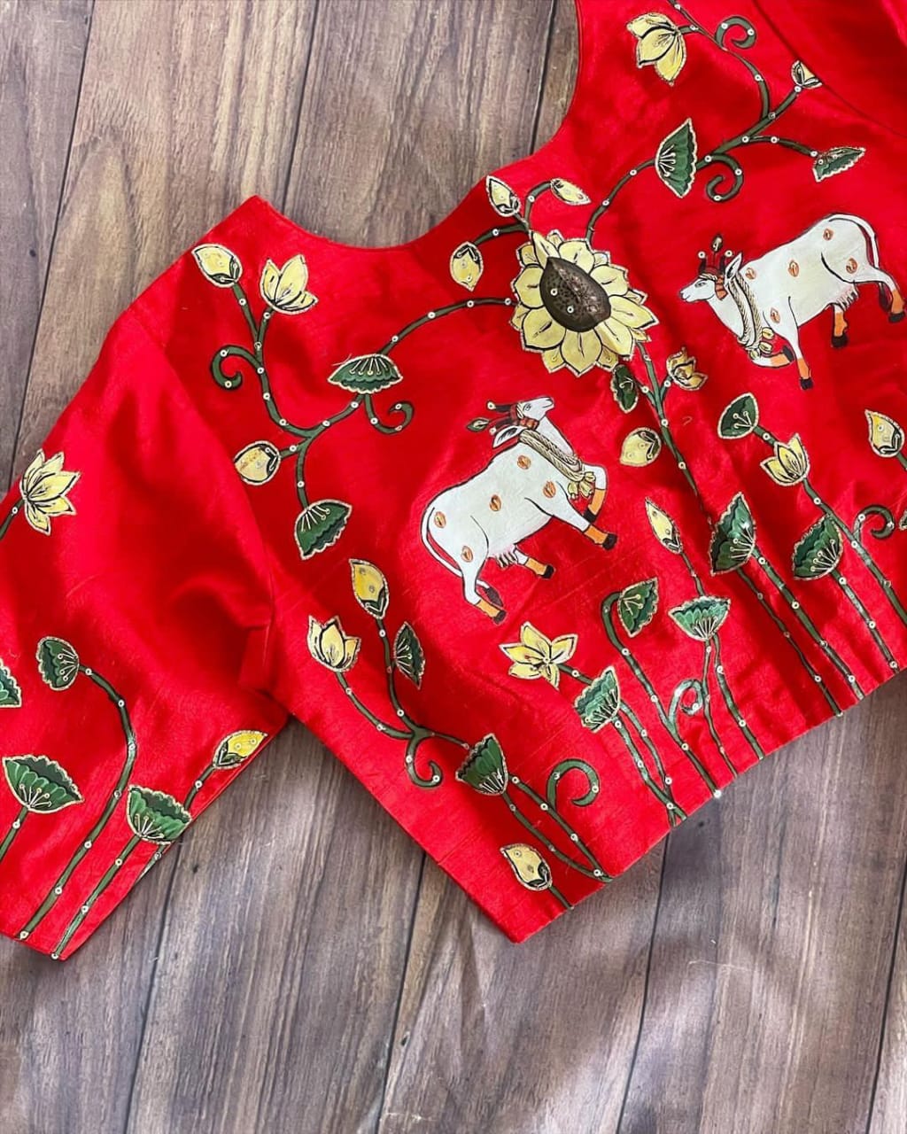 READY TO WEAR SILK BLOUSE - AK970