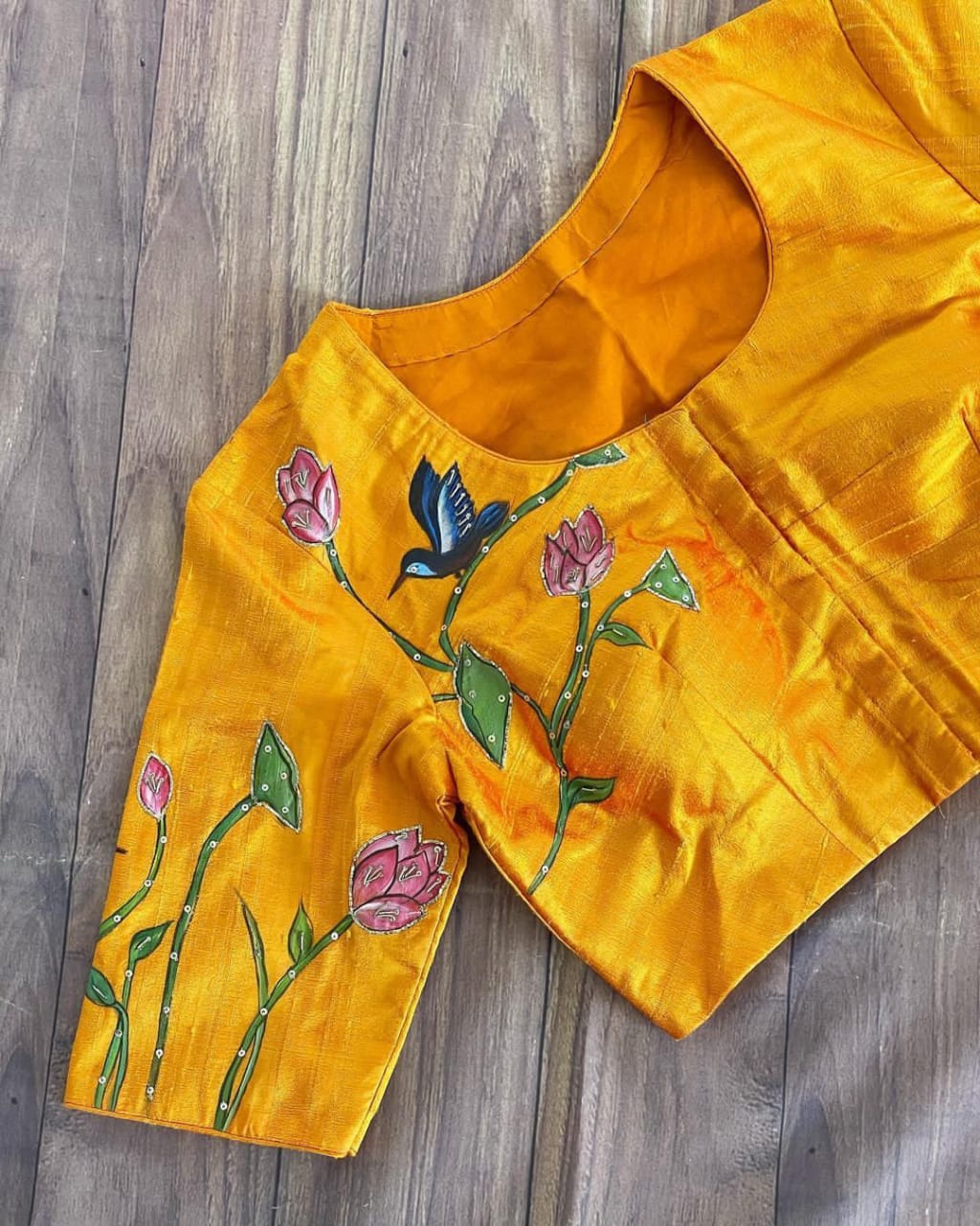 READY TO WEAR SILK BLOUSE - AK970