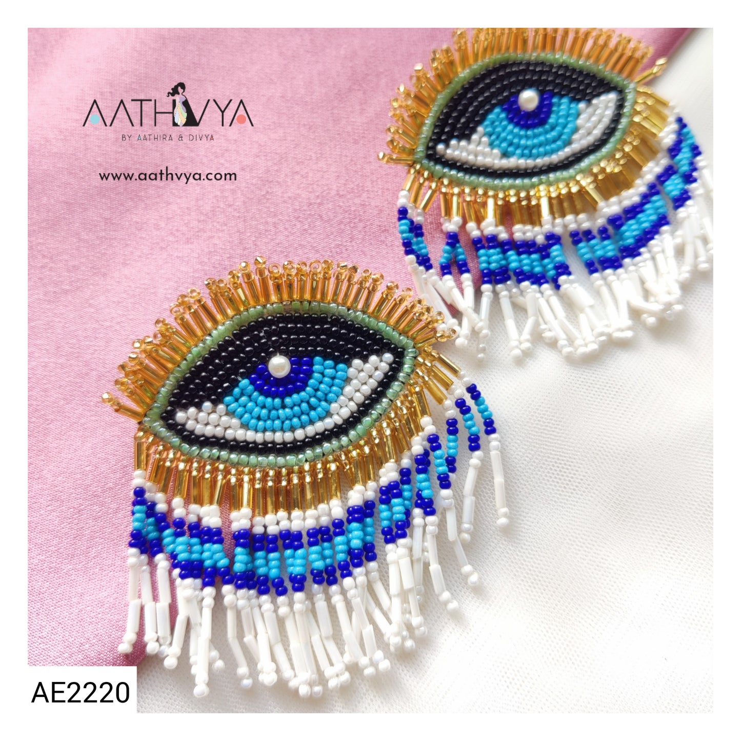 EVIL EYE HANDCRAFTED EARRING - AE2220