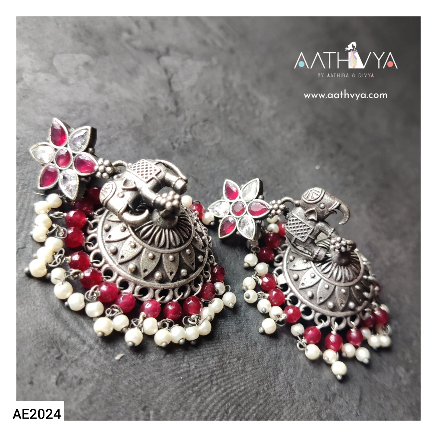 ELEPHANT JHUMKAS - AE2024