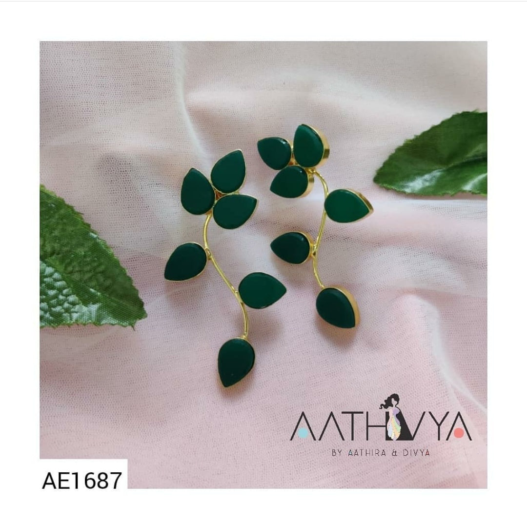 WAVY DRUZY LEAVES - AE1687