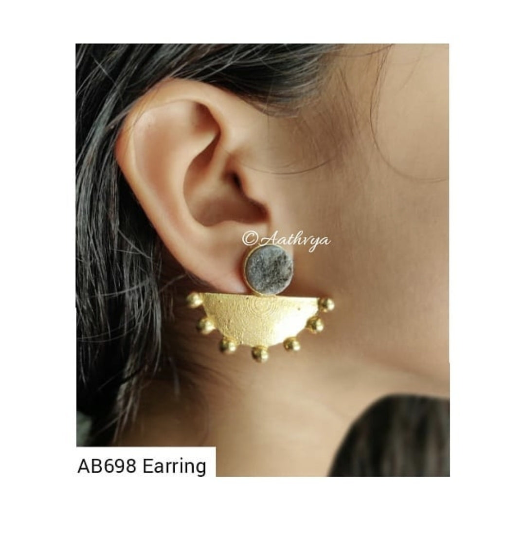 HANDCUFF & EARRING COMBO - AB698