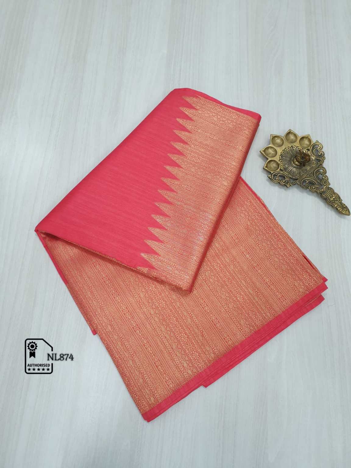 SOFT SILK RAISING BORDER SAREES - AS1202