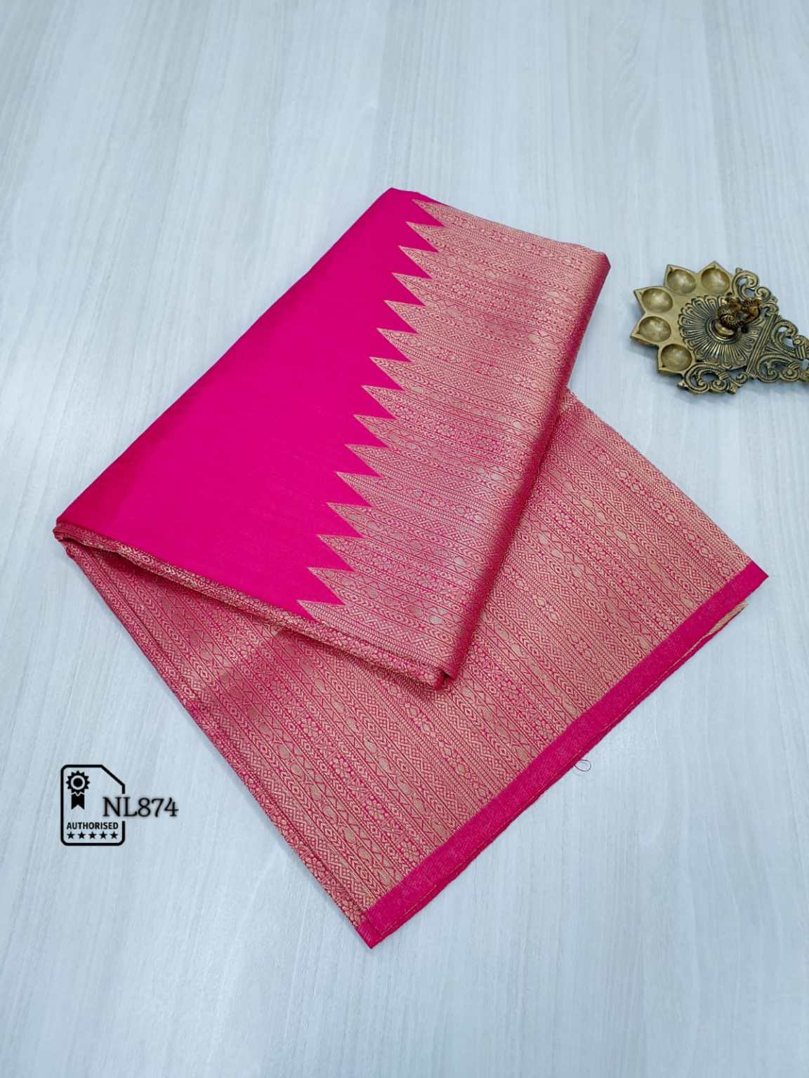 SOFT SILK RAISING BORDER SAREES - AS1202