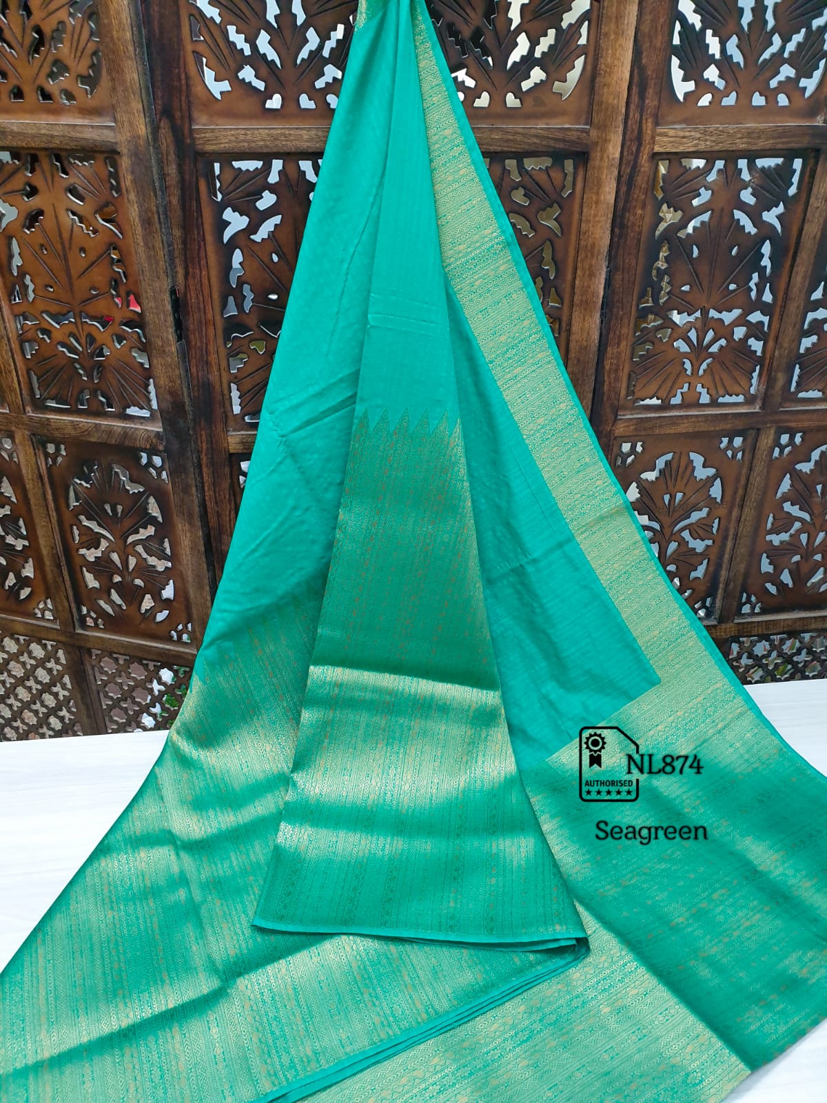 SOFT SILK RAISING BORDER SAREES - AS1202
