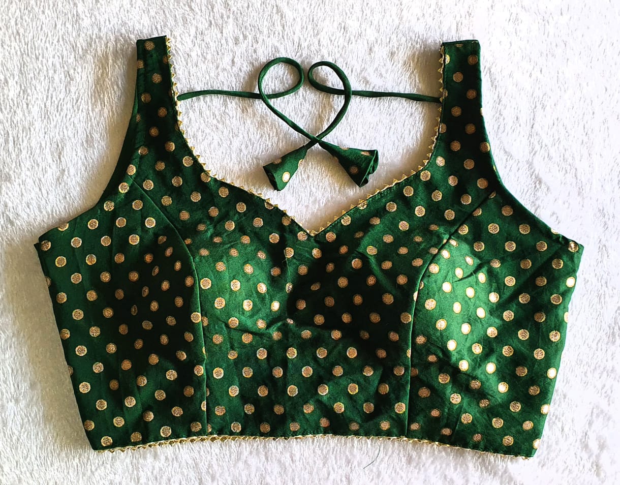 SILK JACQUARD BLOUSE - AK839