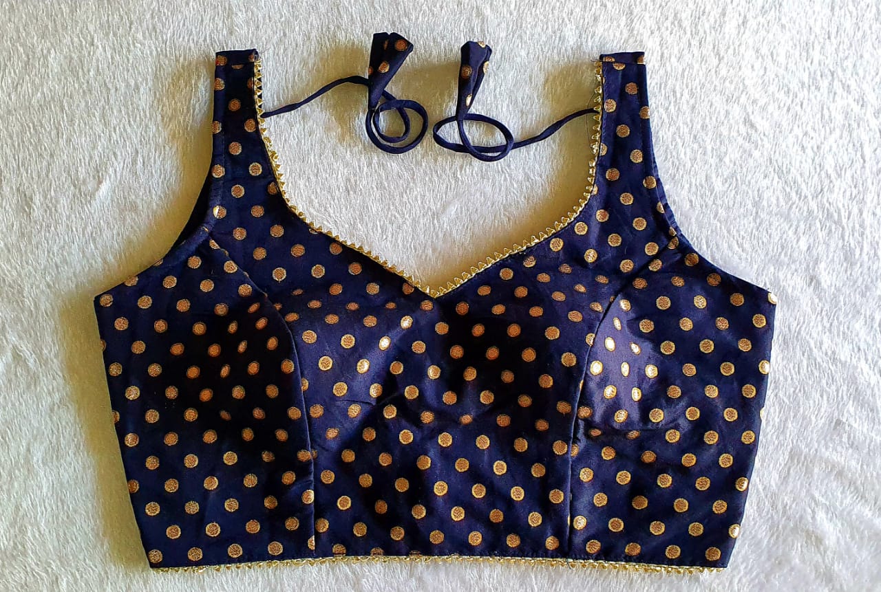 SILK JACQUARD BLOUSE - AK839