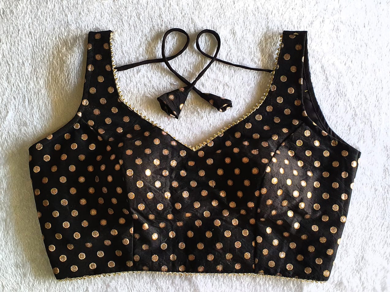 SILK JACQUARD BLOUSE - AK839