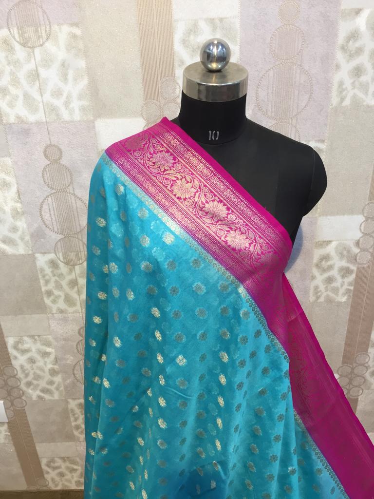 SOFT SILK SAREE - AS1411