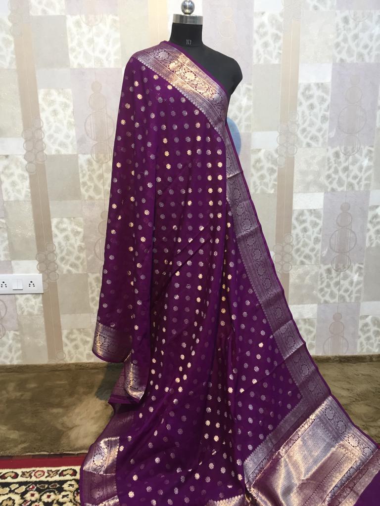 SOFT SILK SAREE - AS1411
