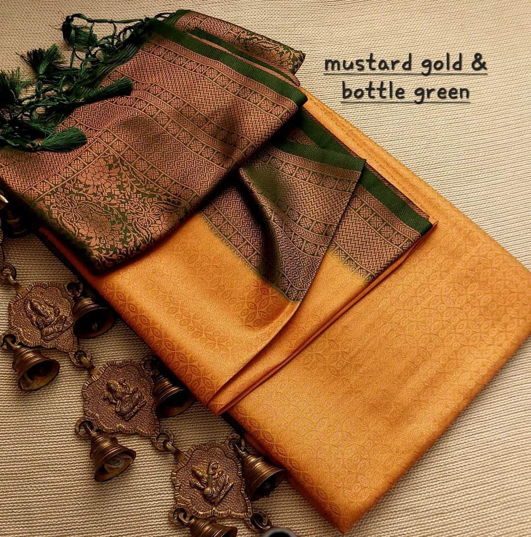 SEMI KUBERA PATTU SAREES - AS1549
