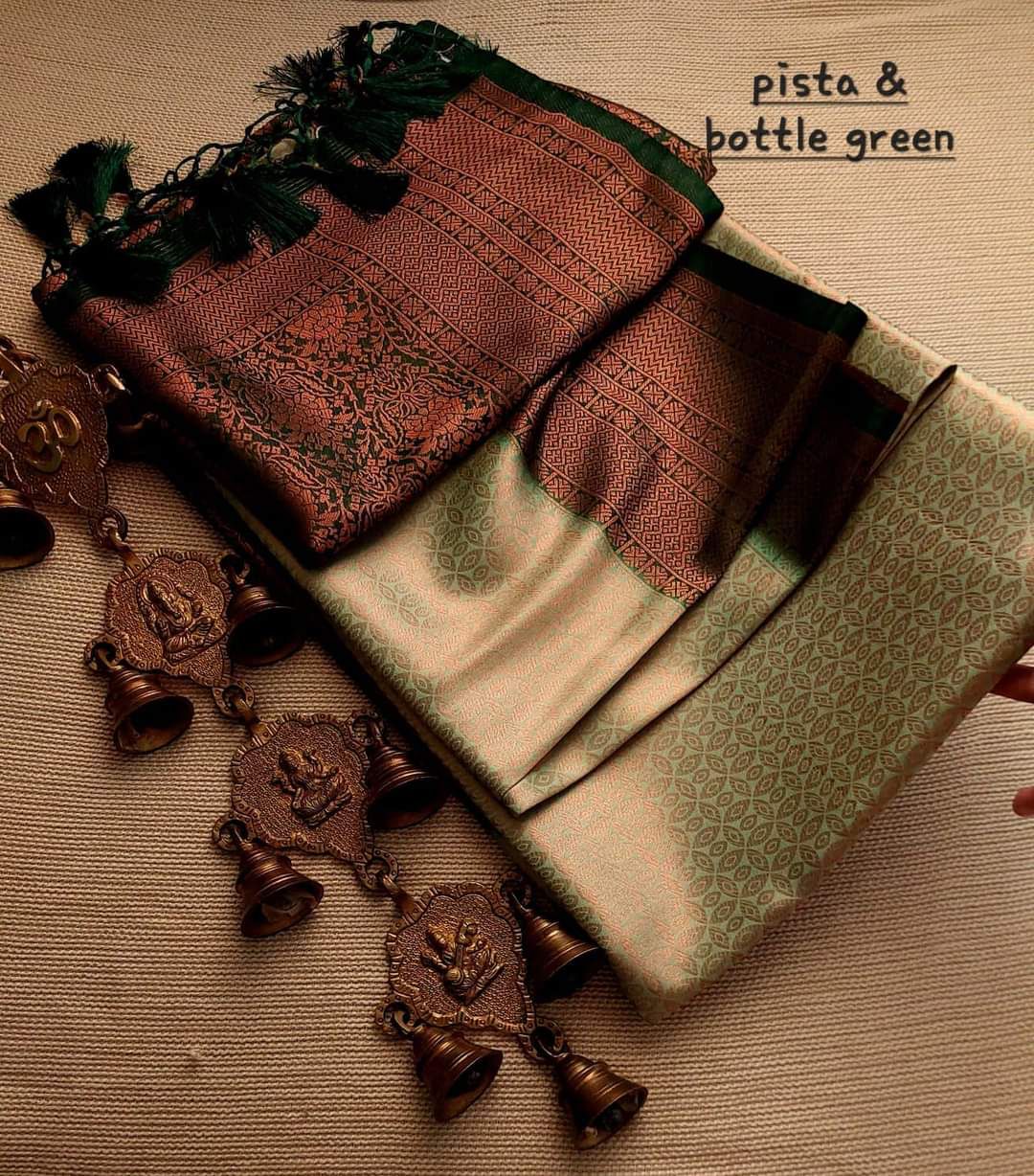 SEMI KUBERA PATTU SAREES - AS1549