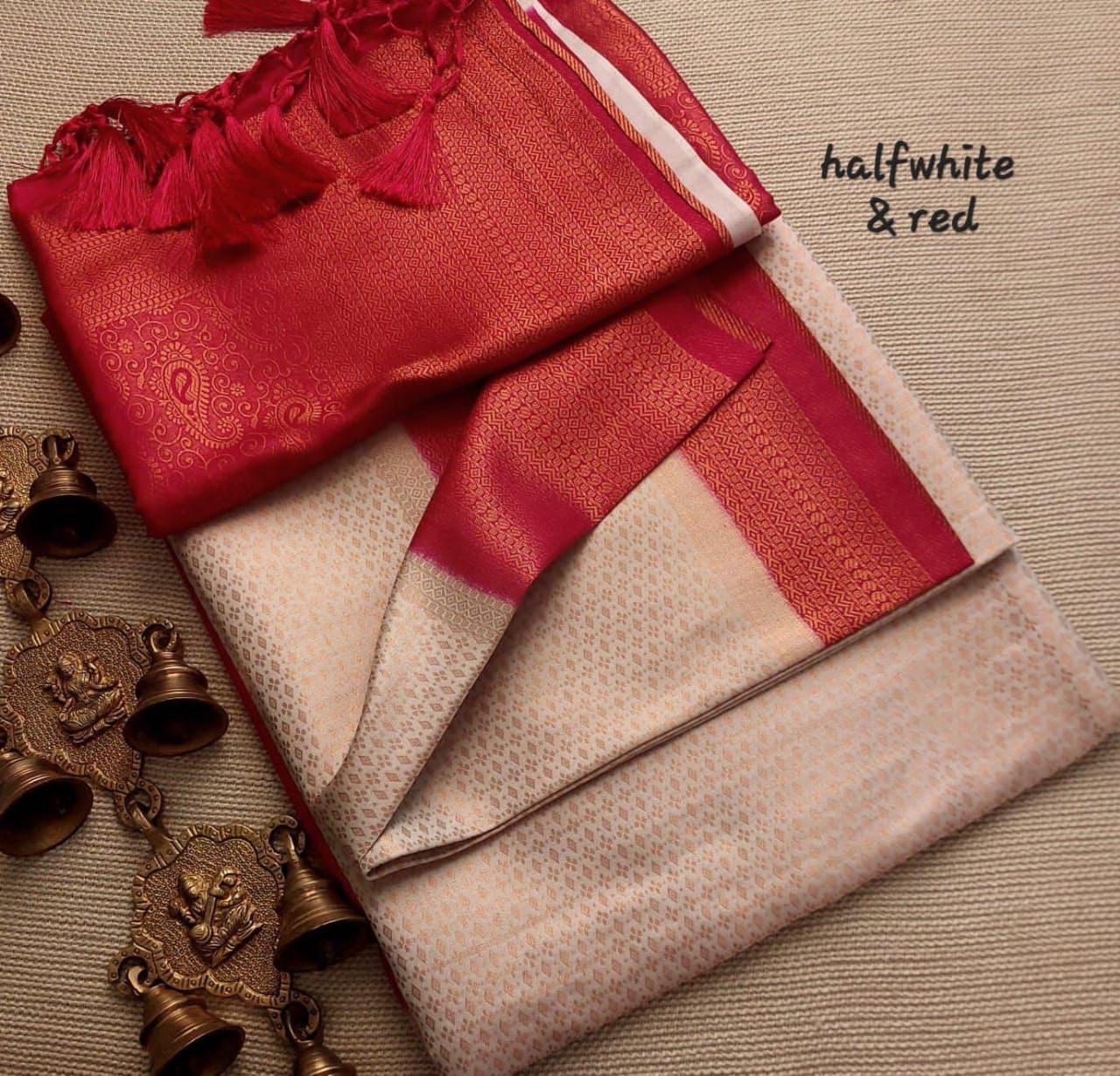 SEMI SILK SAREES - AS1569 (A)