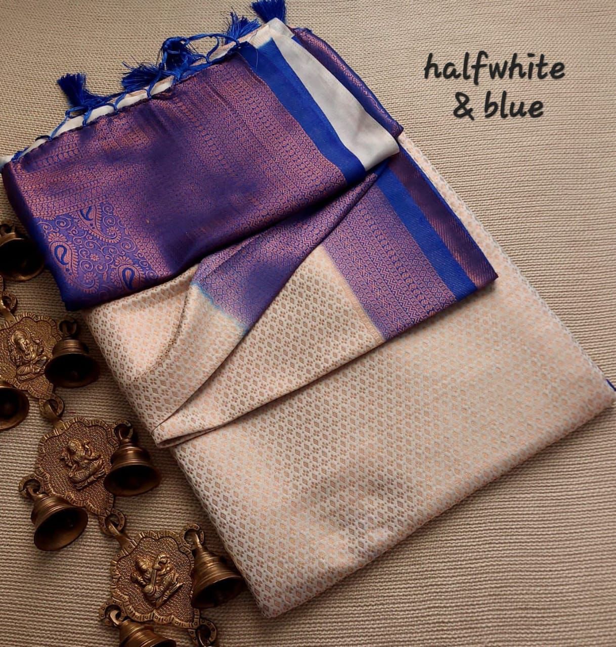 SEMI SILK SAREES - AS1569 (A)