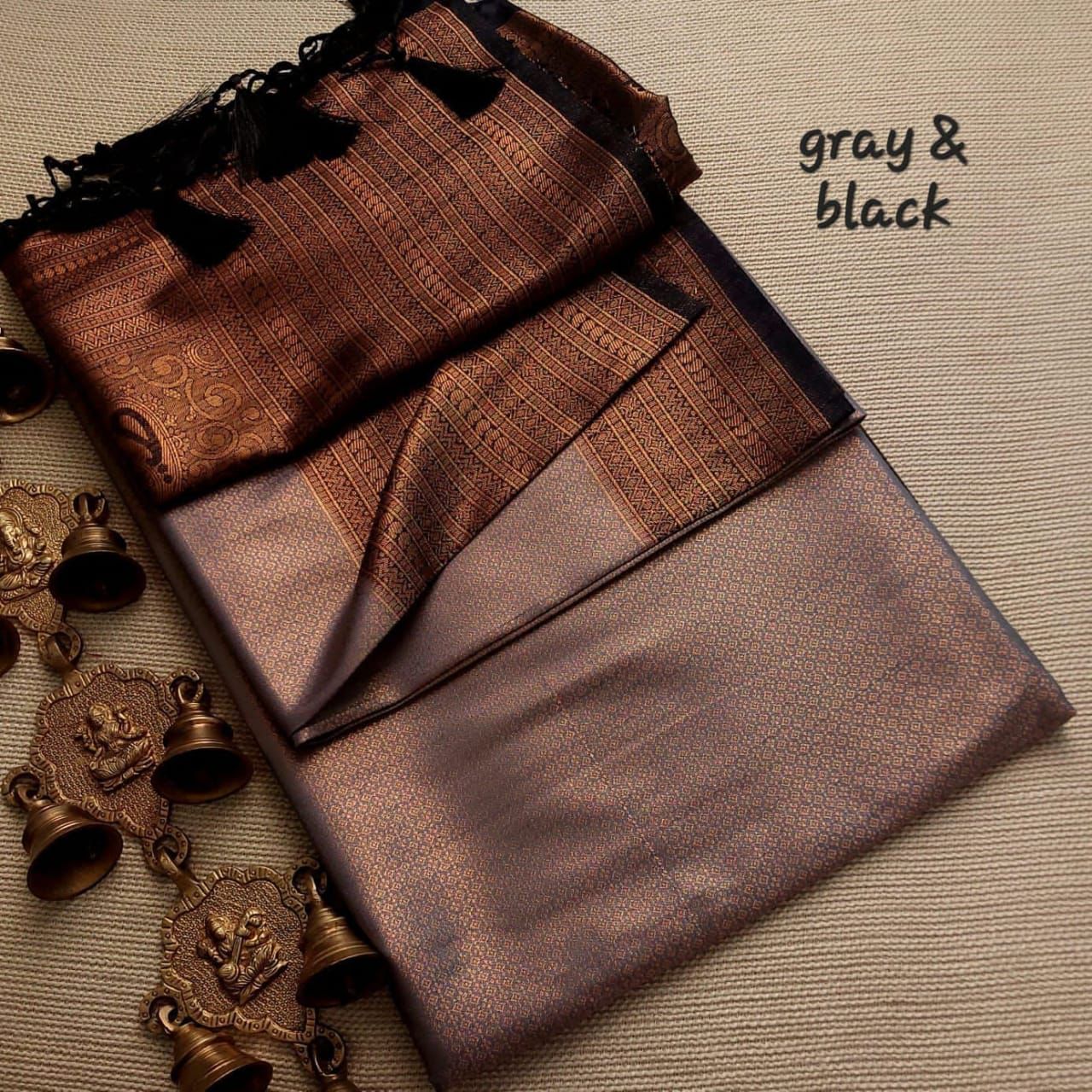 SEMI SILK SAREES - AS1569 (A)