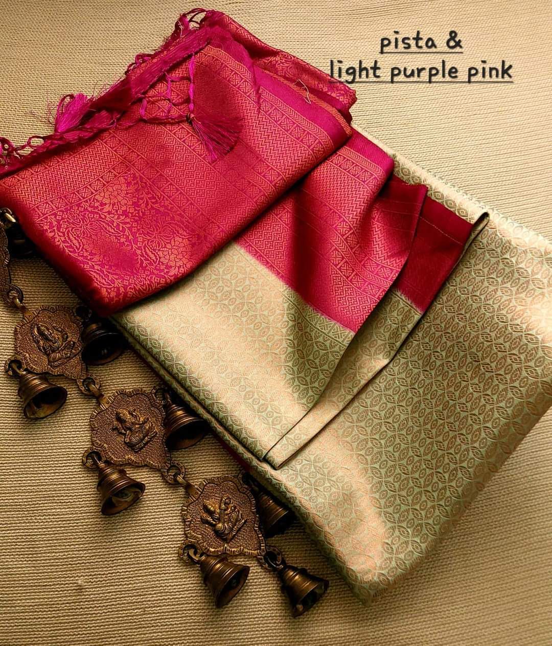 SEMI KUBERA PATTU SAREES - AS1549