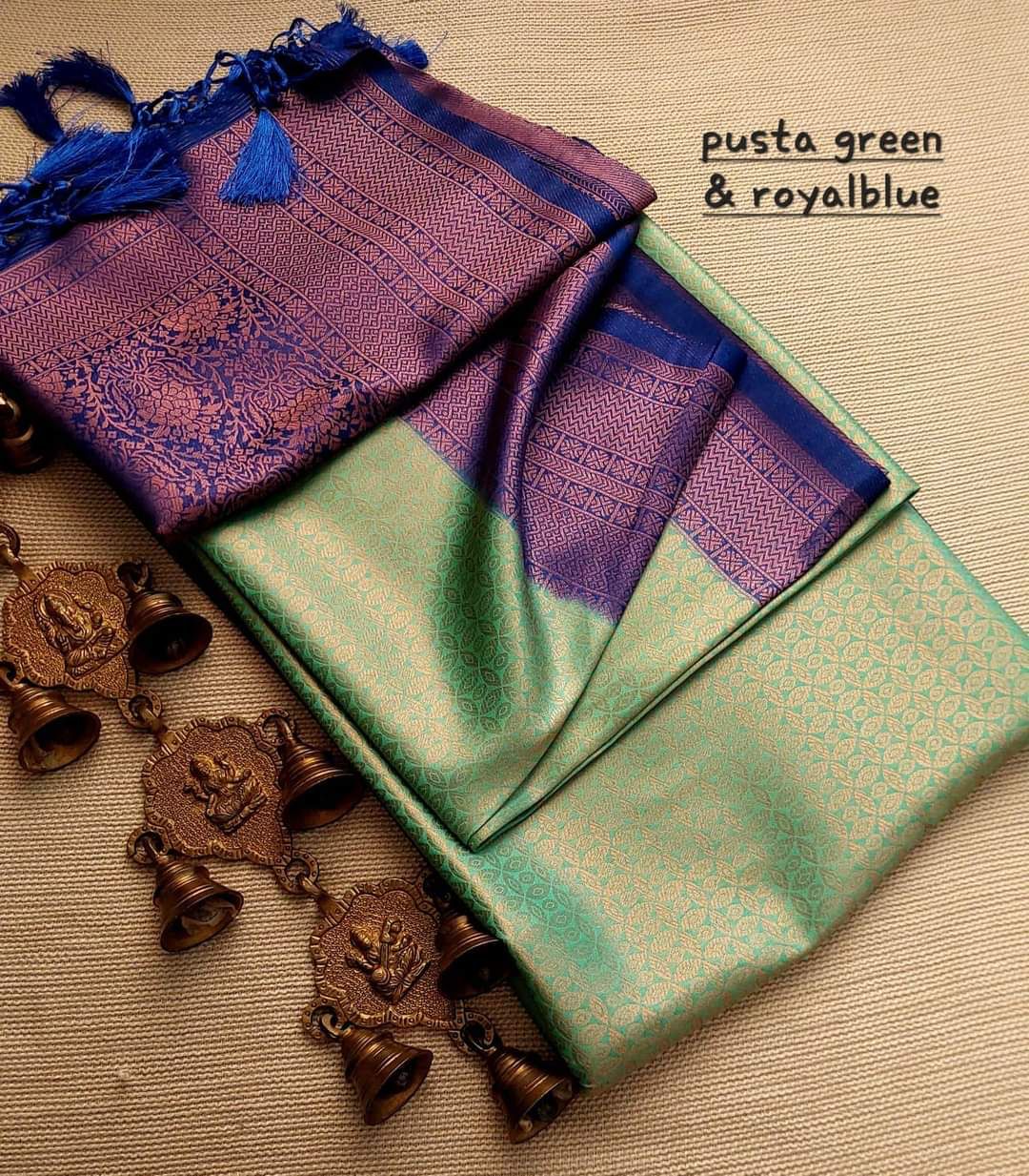 SEMI KUBERA PATTU SAREES - AS1549