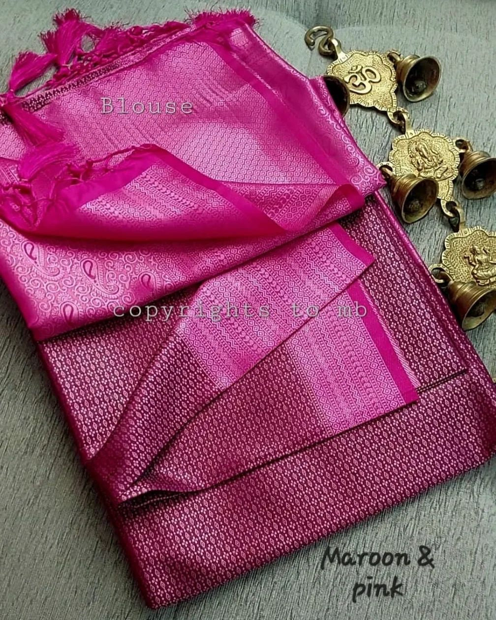 SEMI KUBERA PATTU SAREES - AS1668