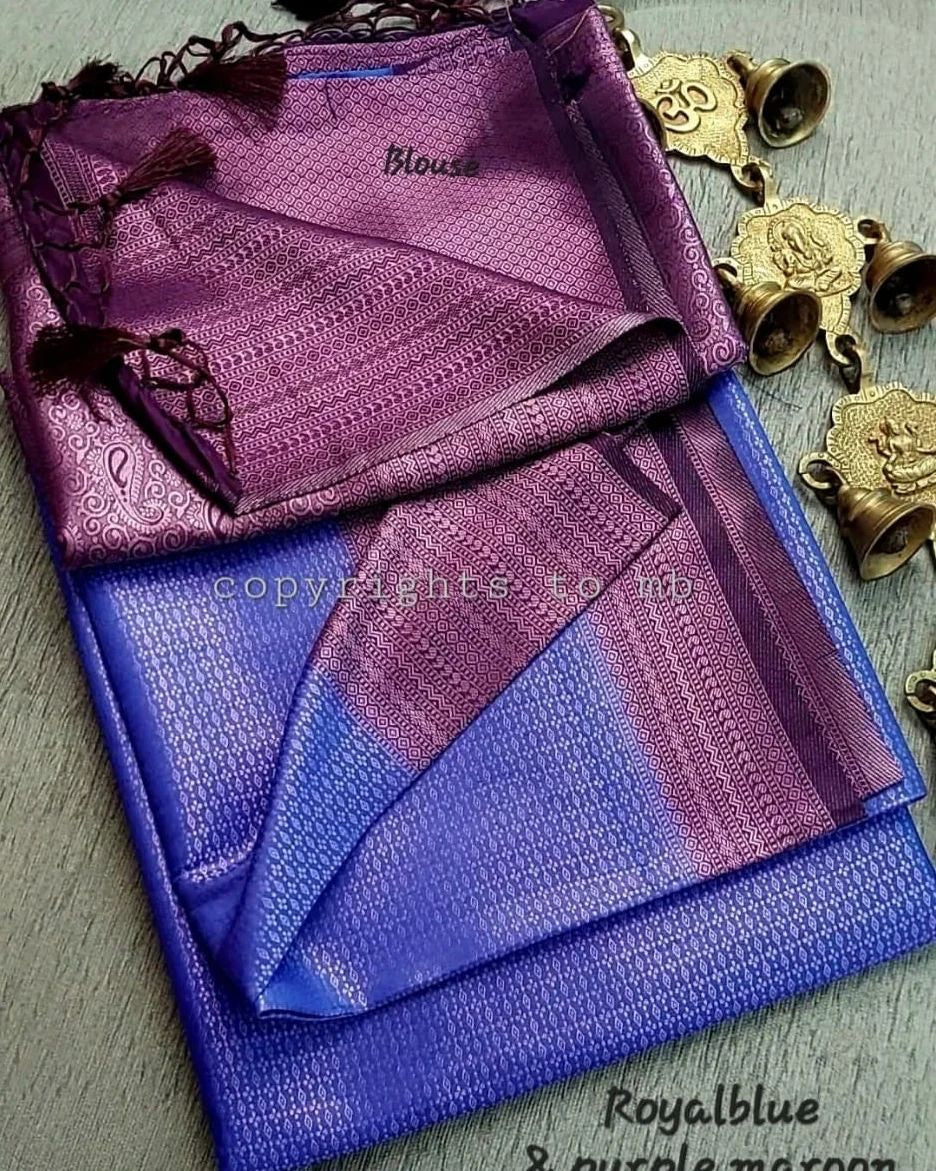 SEMI KUBERA PATTU SAREES - AS1668