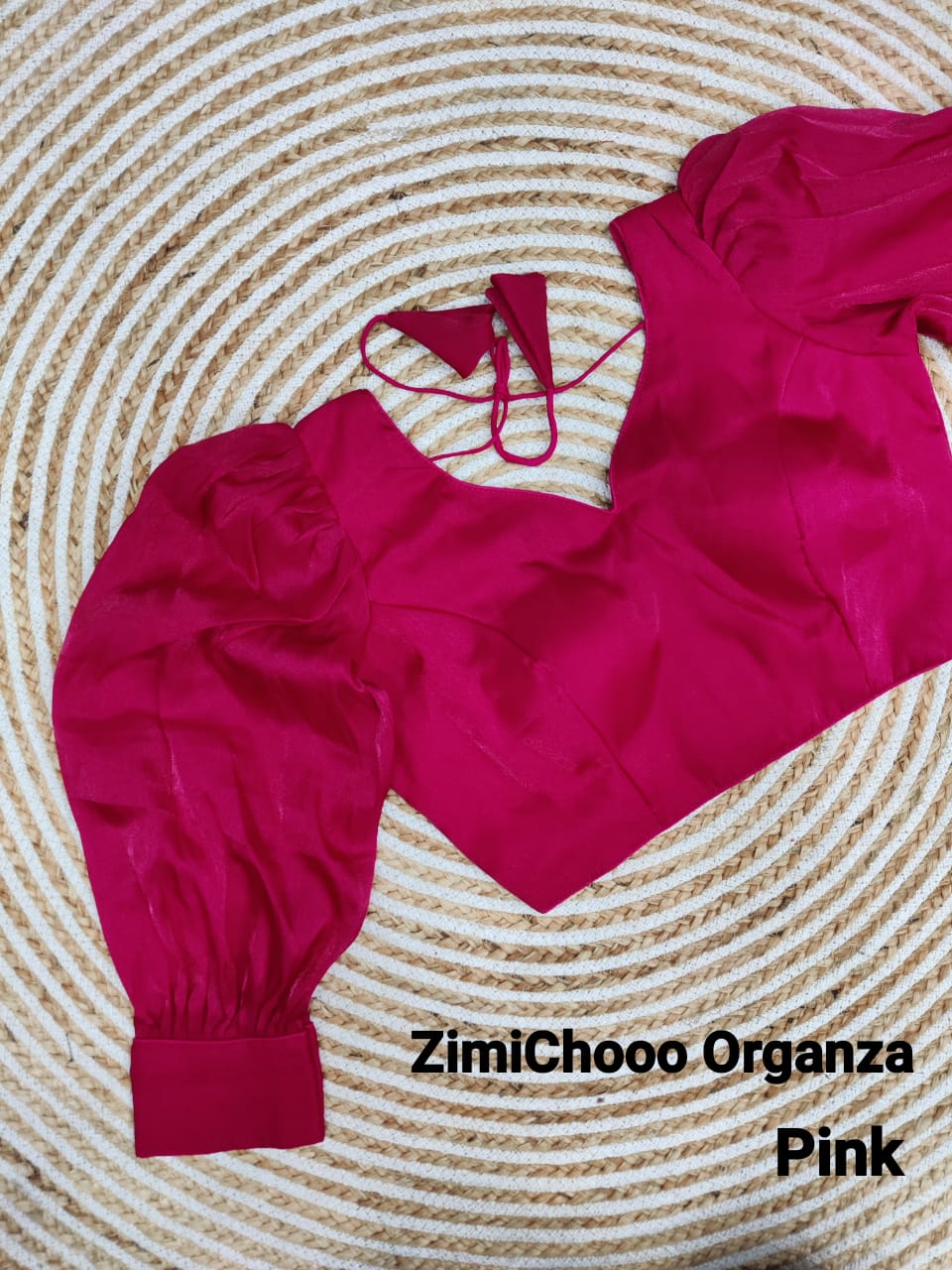 ORGANZA BLOUSE/CROP TOP - AK217